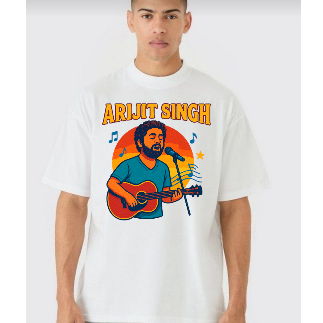 Arijit Singh Inspired Guitar T-Shirt