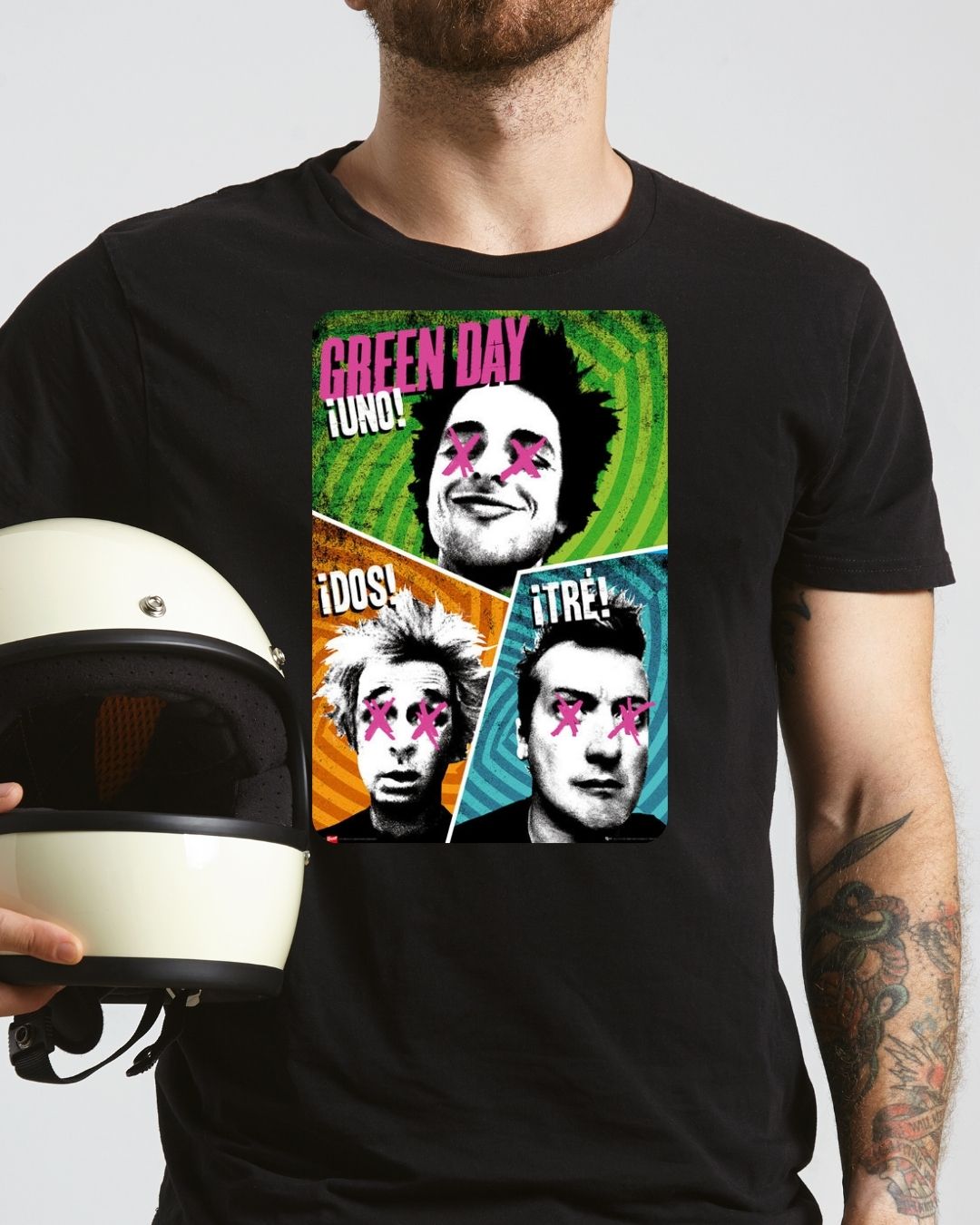 Uno, Dos, tres - Tshirt - Green Day Concert