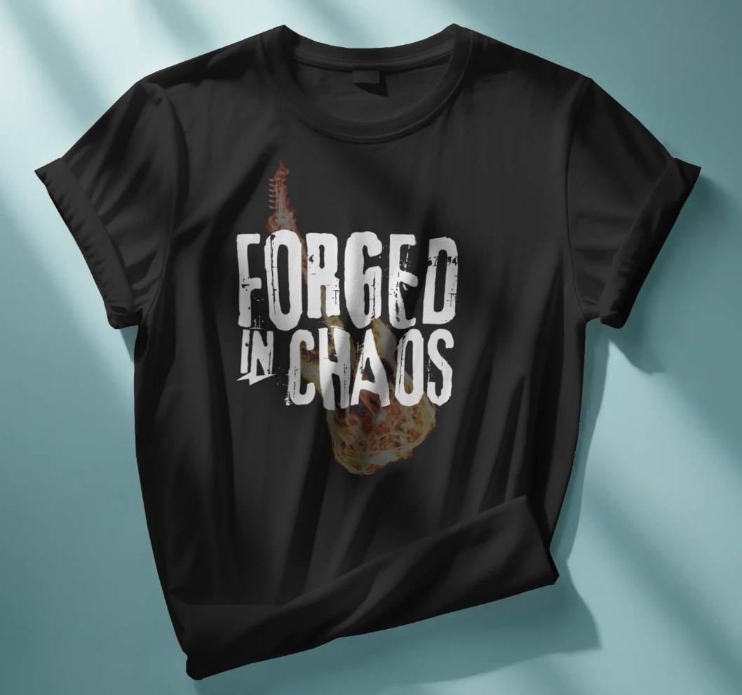 Forged_by_Chaos_Guitar_Tshirt_3
