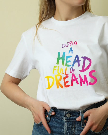 Head Full of Dreams - ColdPlay Tshirts