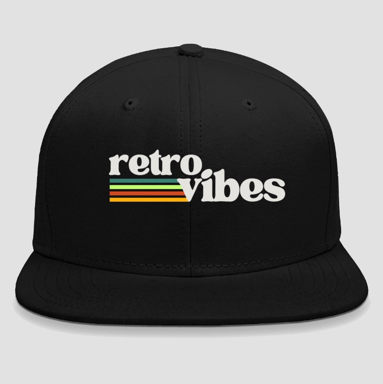 Retro Vibes Snapback Cap