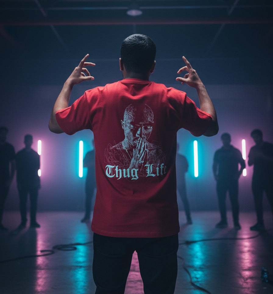 Thug Life Rapper T-shirt