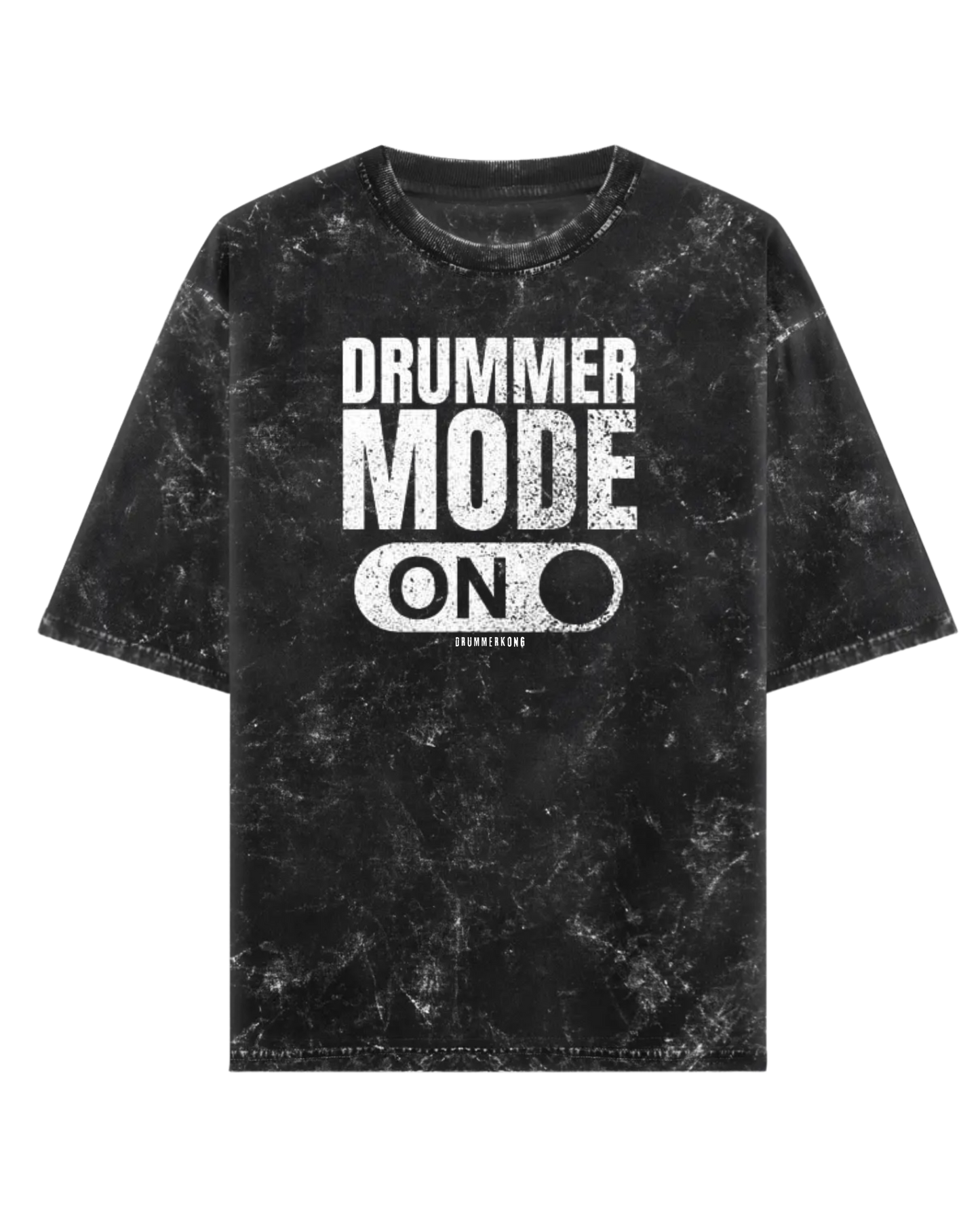 Drum Mode ON Acid Wash Tshirt