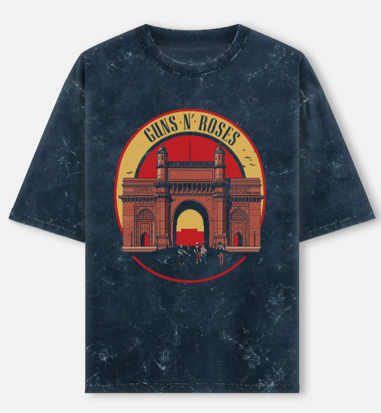 Mumbai Concert Acid Wash T-Shirt