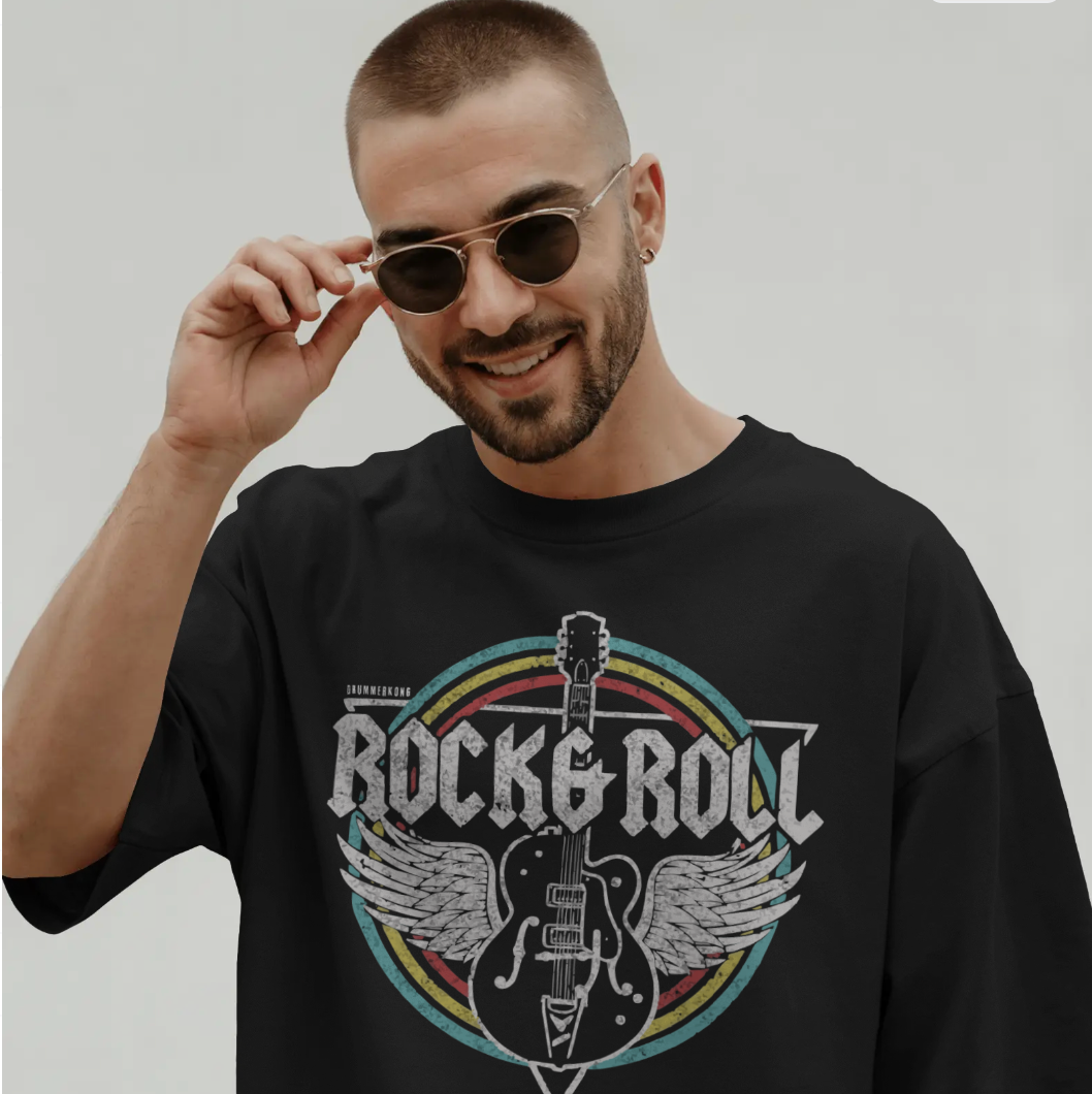 Rock & Roll Guitarist Tshirt