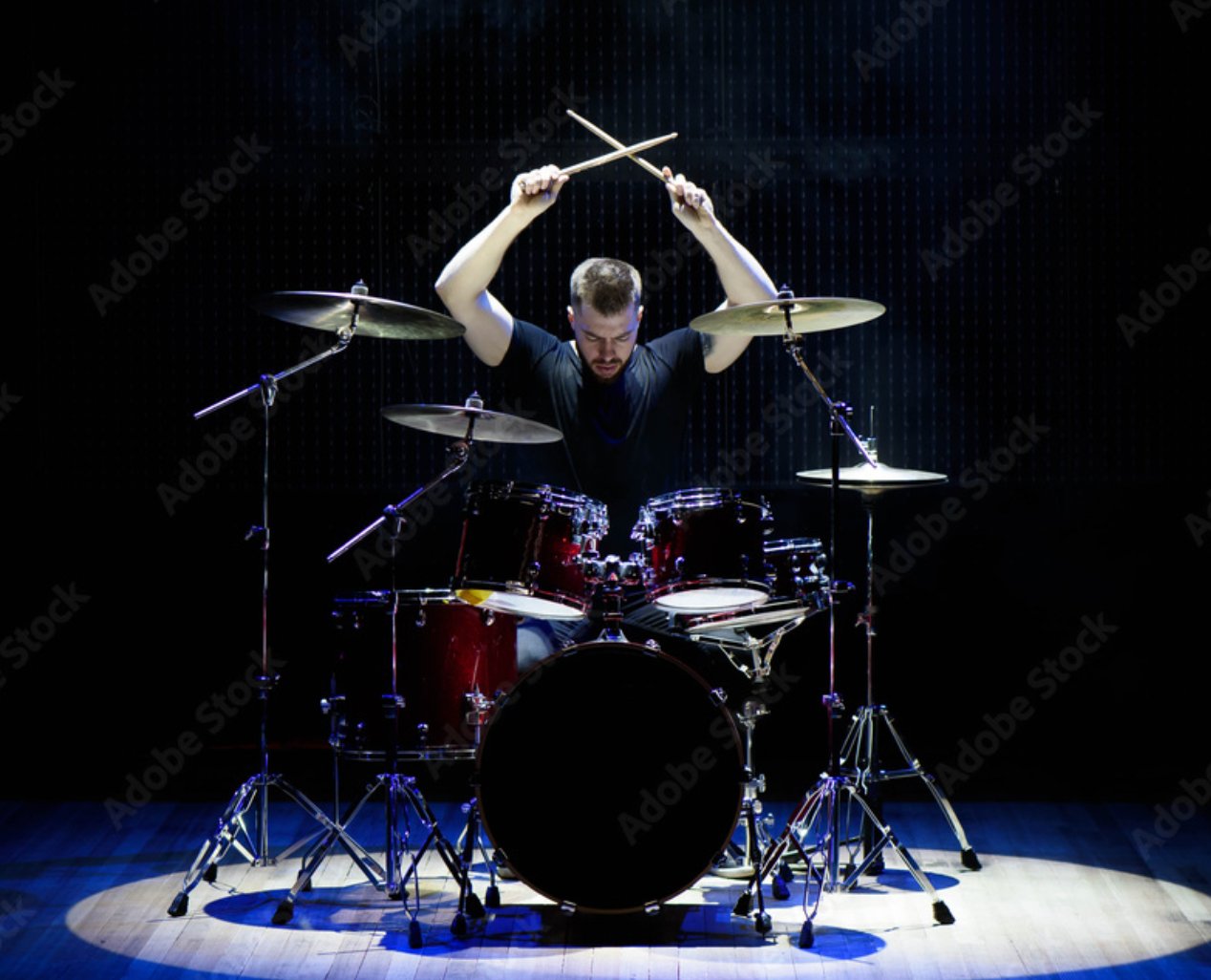 drummer T-shirts for stage performance