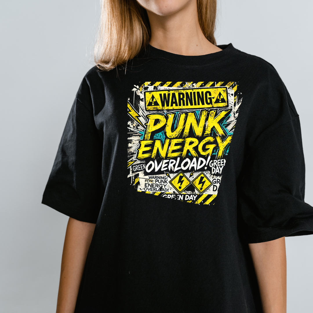 Punk Energy Overload - GreenDay Concert Tshirt