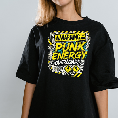Punk Energy Overload - GreenDay Concert Tshirt