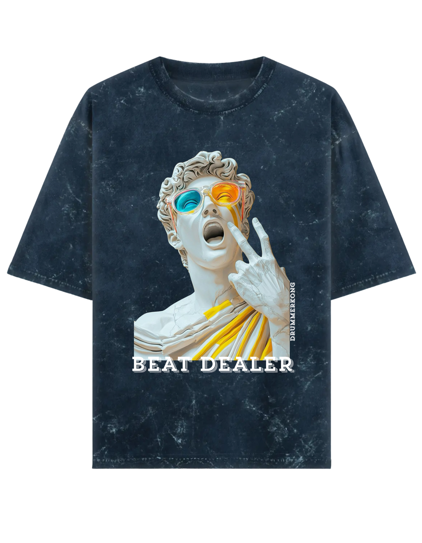 Beat Drop Acid Washed - DJ T-Shirt