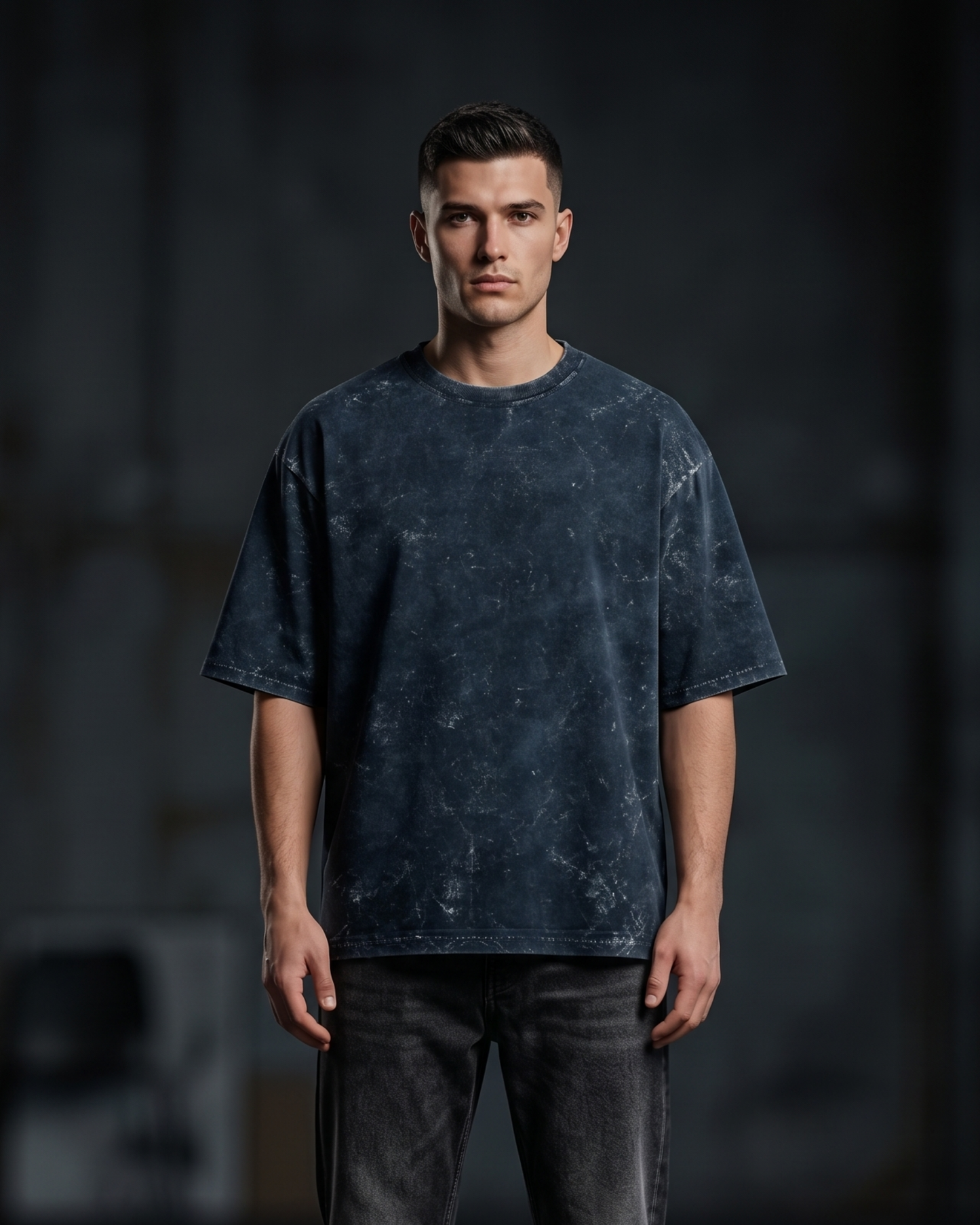 Oversized Acid Wash T-Shirt
