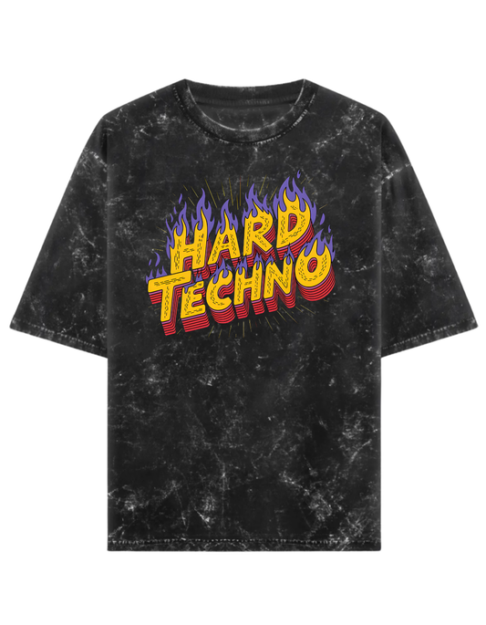 Techno - Keyboardist Acid washed Tshirt
