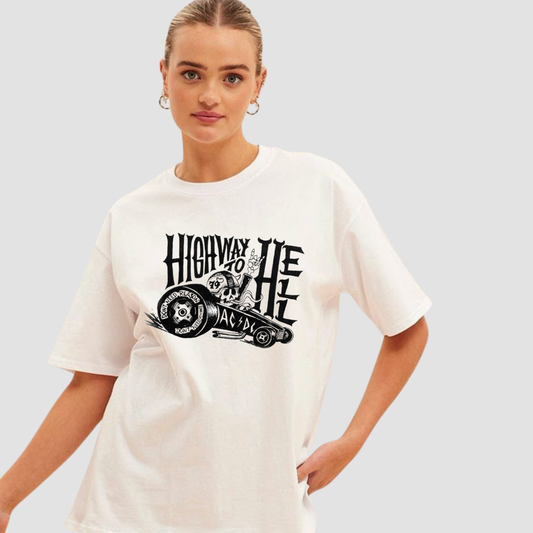 AC DC Hellbound Highway Tshirt