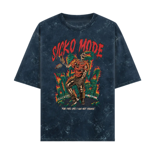 Seiko Mode Acid Wash Tshirt