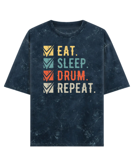 Drum Repeat Oversized Tshirt
