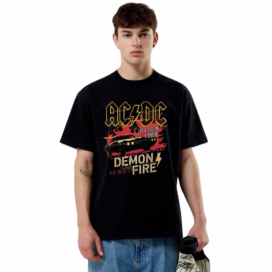 AC DC Demon Fire Tshirt