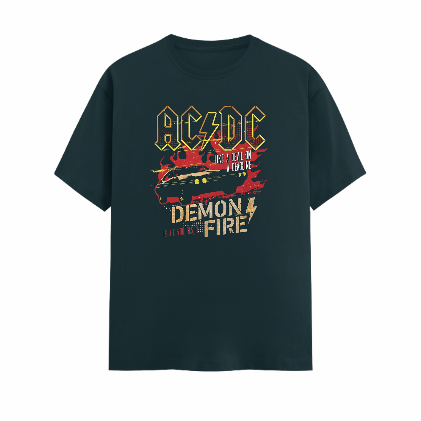 AC DC Demon Fire Tshirt