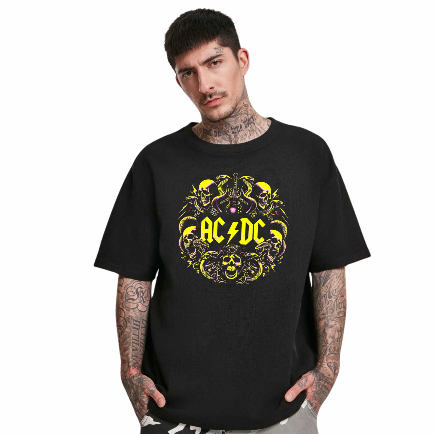 AC DC Skulls Tshirt