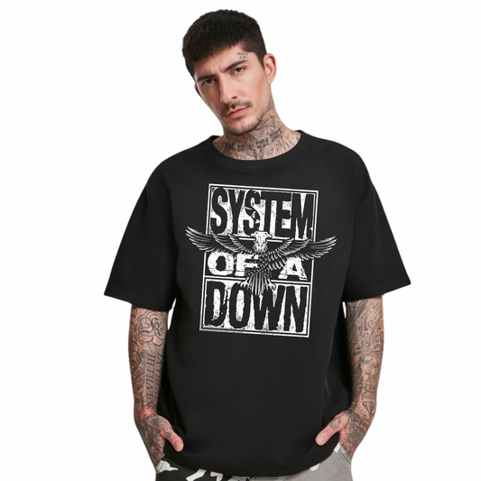 AC DC System of a Down Tshirt