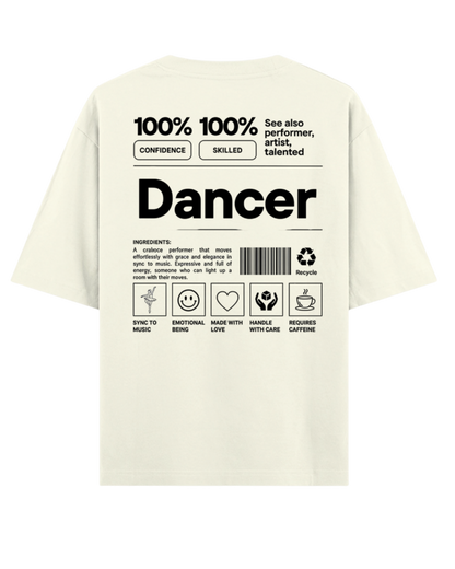 100% Dancer Oversized T-Shirt