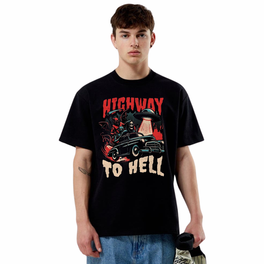 AC DC Burnout Tshirt