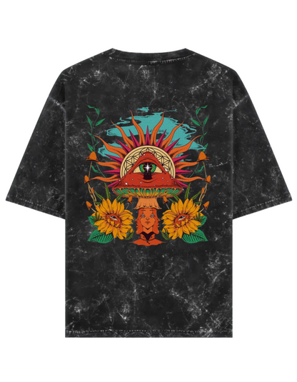 Shroom Acid Washed - DJ Tshirt