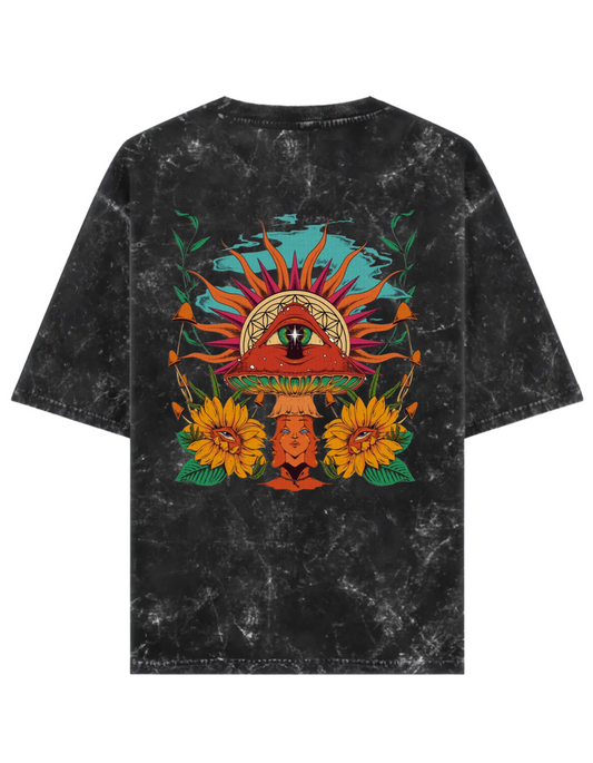 Shroom Acid Washed - DJ Tshirt