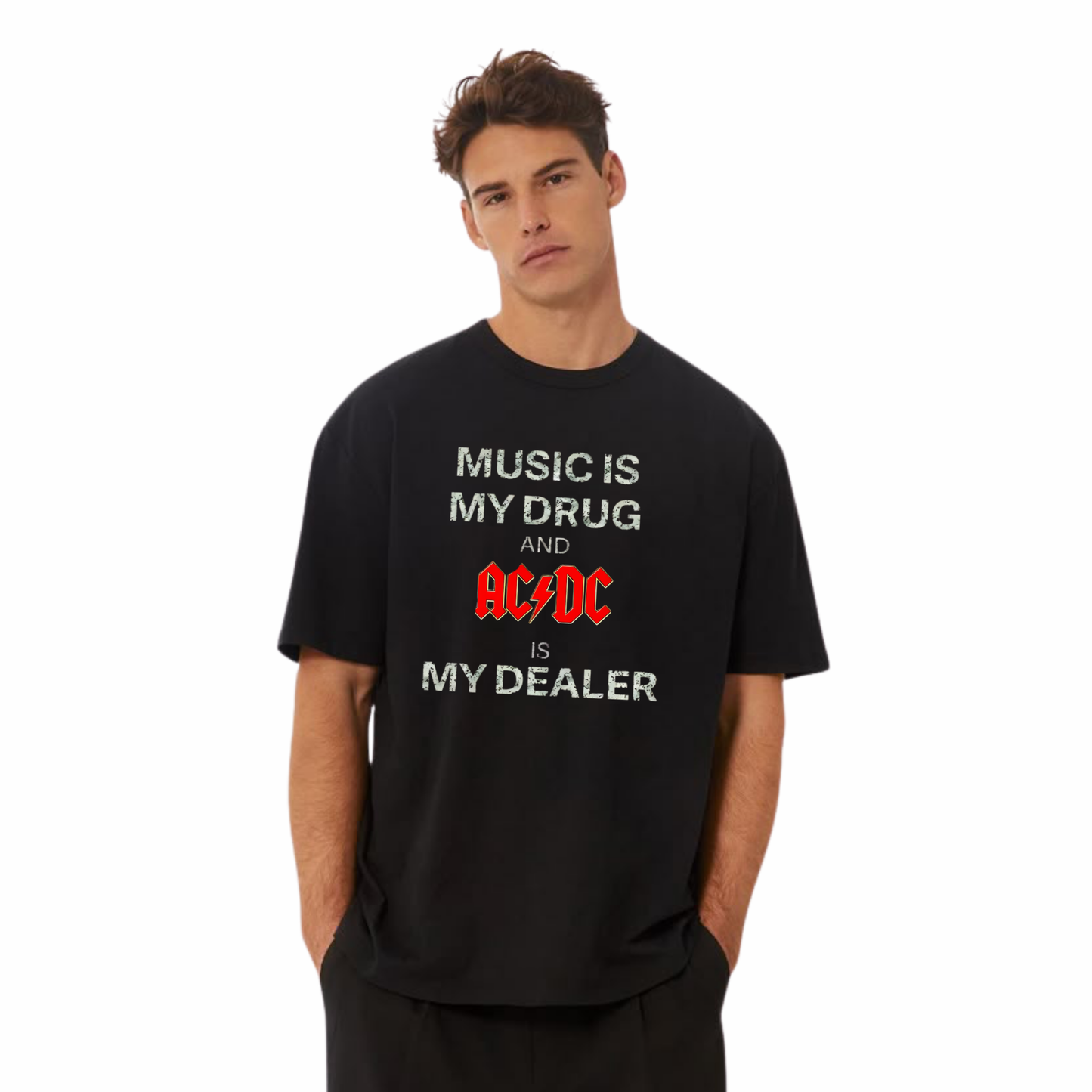AC DC Drug Tshirt