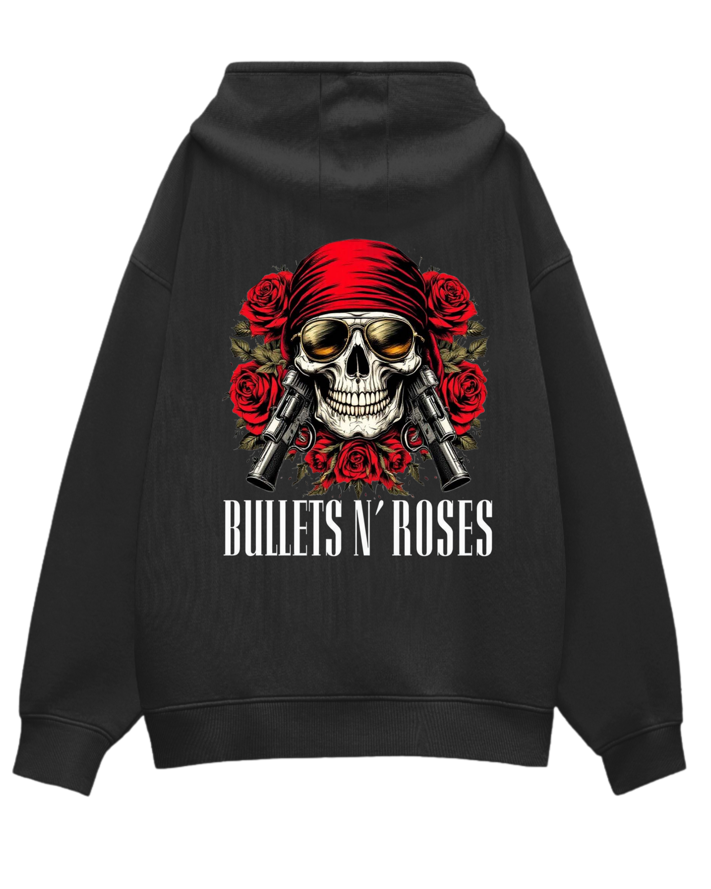Bullets N' Roses Unisex Oversized Hoodie