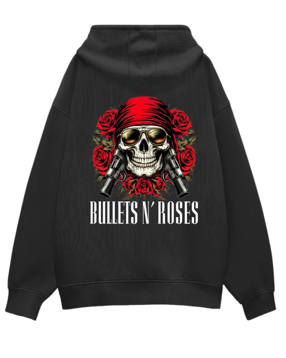Bullets N' Roses Unisex Oversized Hoodie