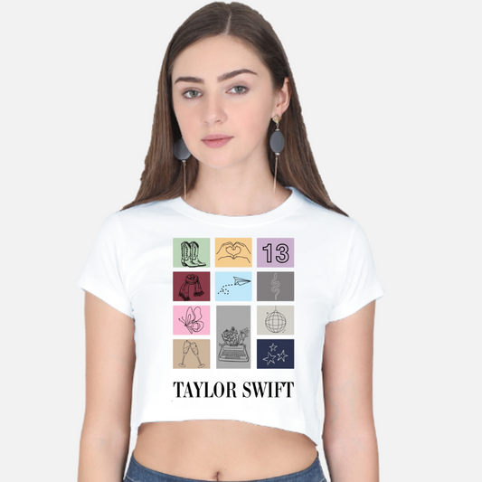Taylor Swift Inspired Crop Top