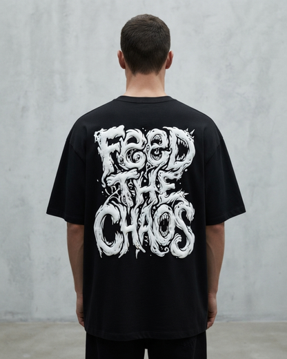 Feed The Chaos Oversized Tshirt