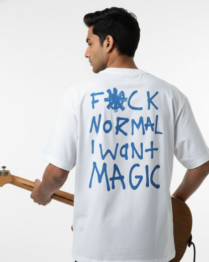 I don't want Normal Oversized T-shirt