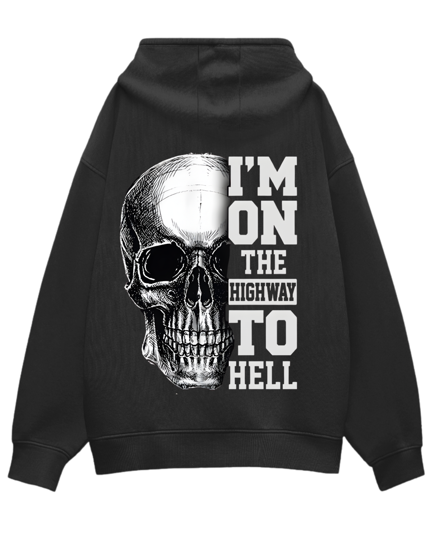 Highway To Hell Oversized Hoodie