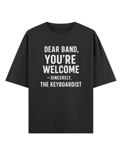 Dear Bands - Keyboardist Tshirt