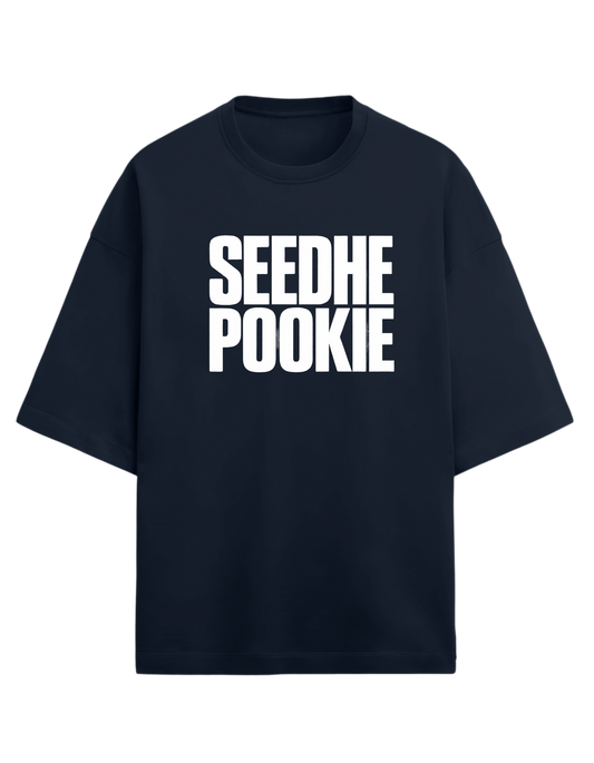 Seedhe Pookie Terry Oversized Tshirt