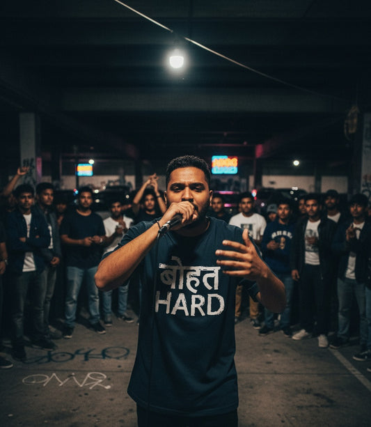 Bahut Hard Rapper - Petrol Blue T-shirt