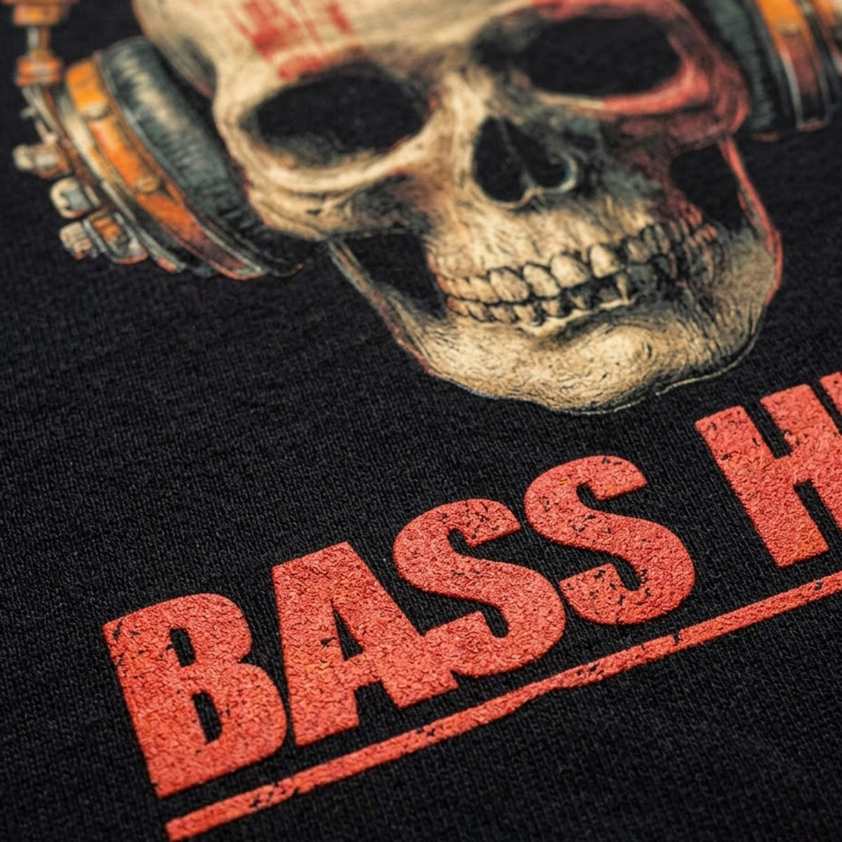 DKM Bass Head Bassist Oversized Tshirt