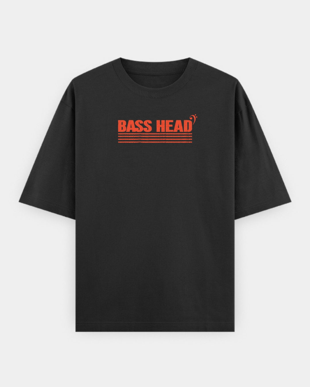 DKM Bass Head Bassist Oversized Tshirt