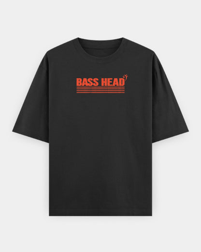 DKM Bass Head Bassist Oversized Tshirt