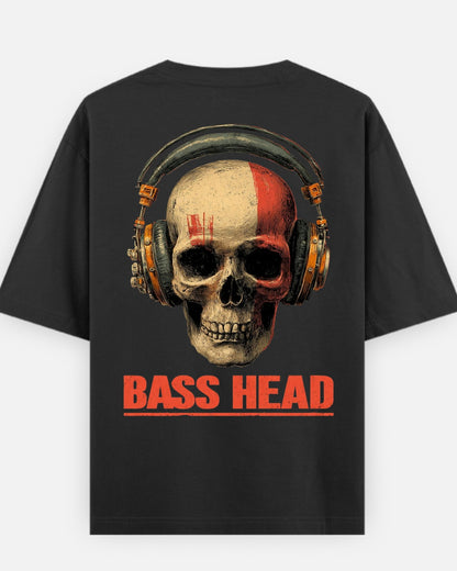 DKM Bass Head Bassist Oversized Tshirt