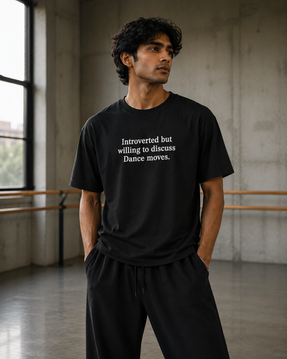 Introvert Dancer Oversized Tshirt
