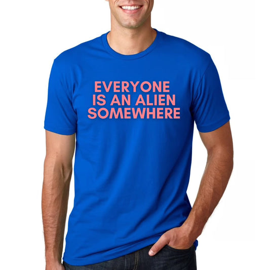 Everyone is Alien Somewhere - Chris Martin - ColdPlay Tshirts