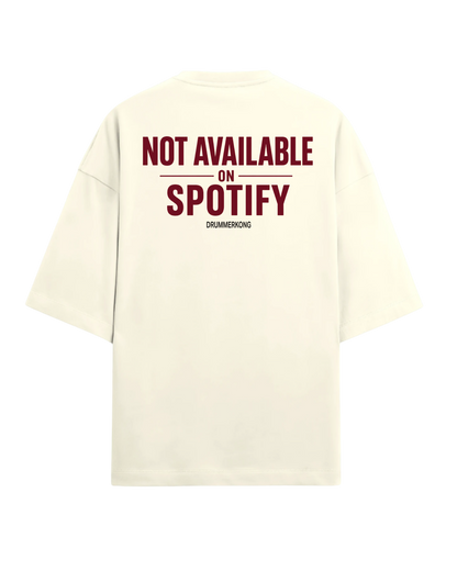 Not On Spotify Terry Oversized T-shirt