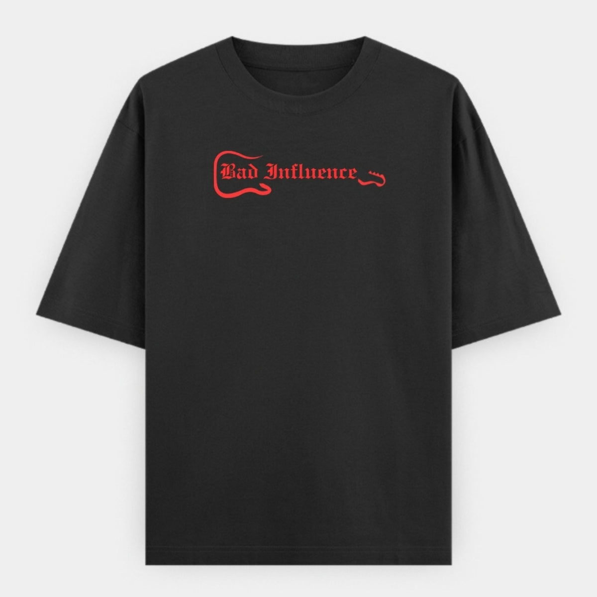 DKM Bad Influence Guitarist Oversized Tshirt