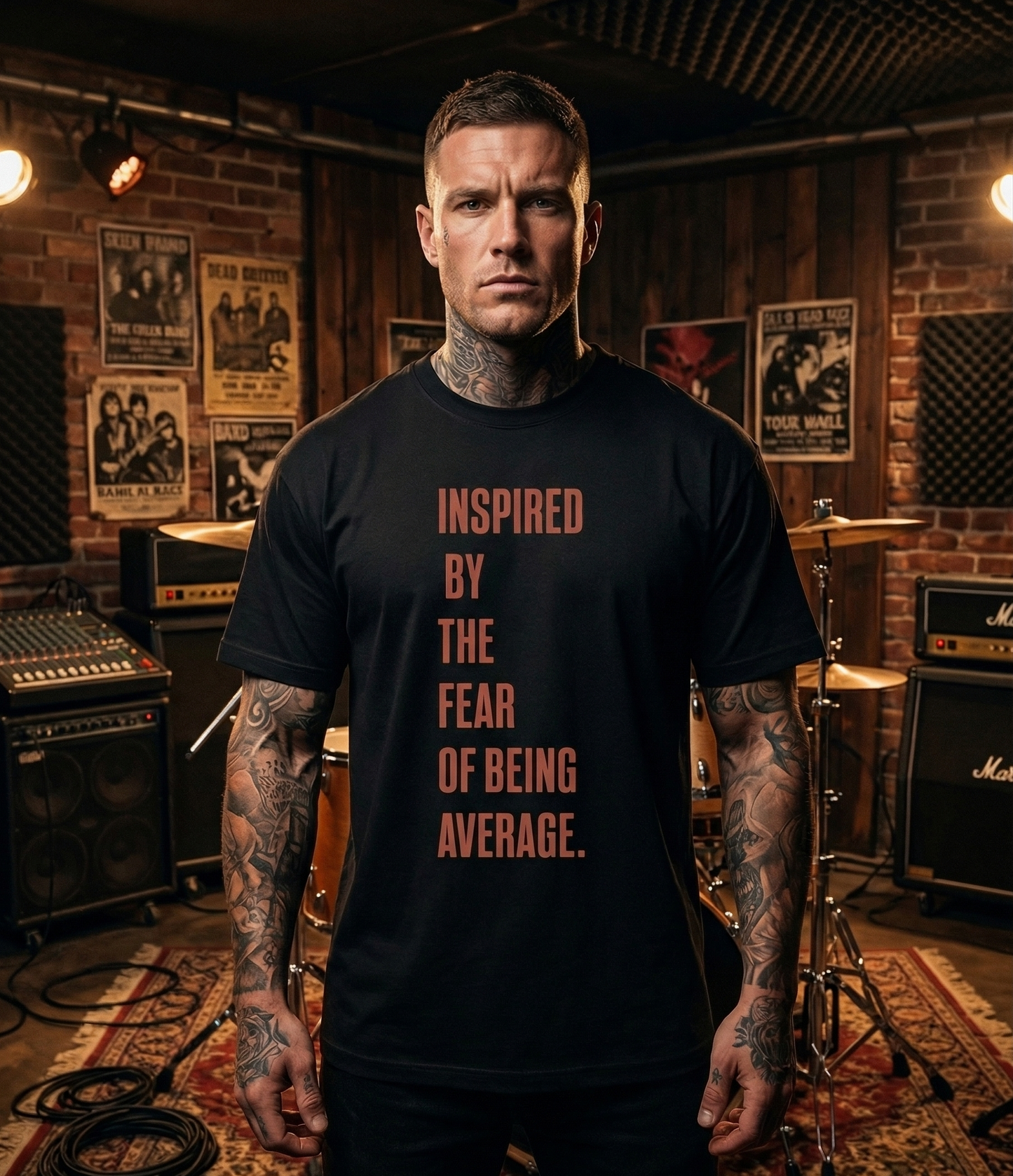 We were never Quiet Musician Tshirt