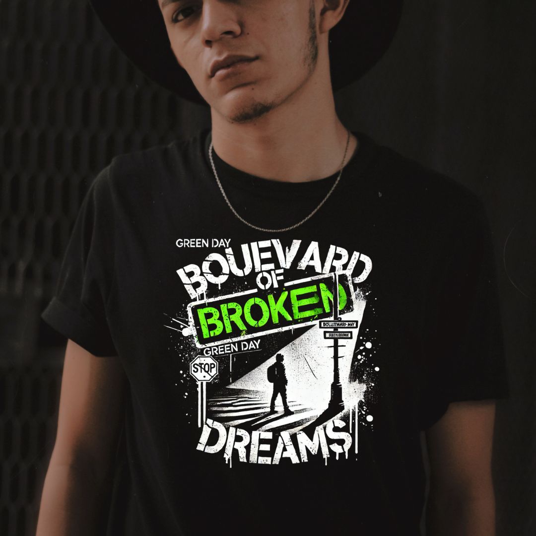 Boulevard of Broken Dreams - GreenDay Concert Tshirt