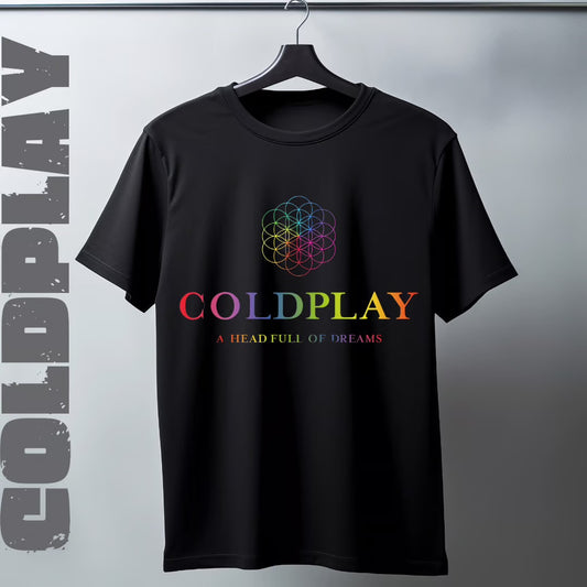 Head Full of Dreams Logo - ColdPlay Tshirts