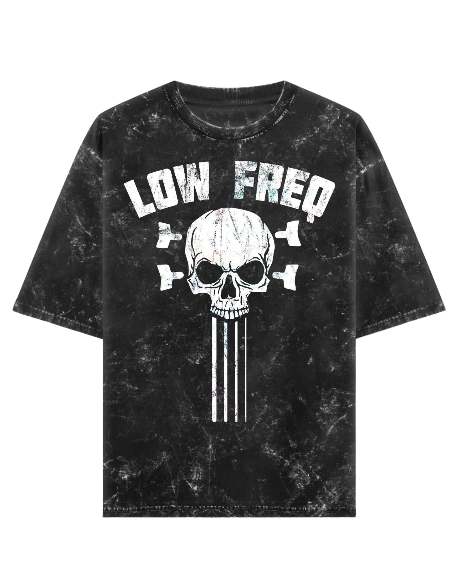 Low Frequency Acid Wash T-shirt for Bassist 1