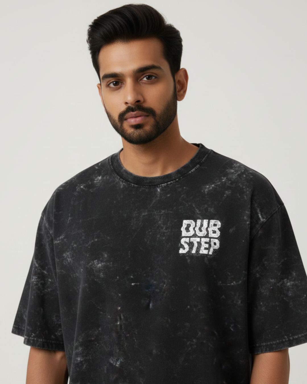 Dubstep Love Acid Washed T-shirt