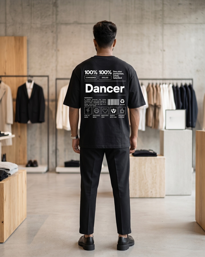 100% Dancer Oversized T-Shirt